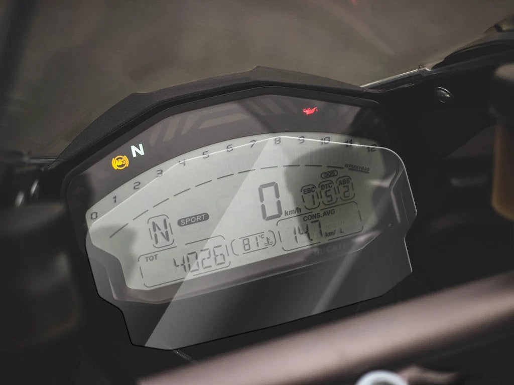 Shieldotron Ducati Panigale 899 / 959 / 1199 / 1299 Instrument Cluster Screen Protector