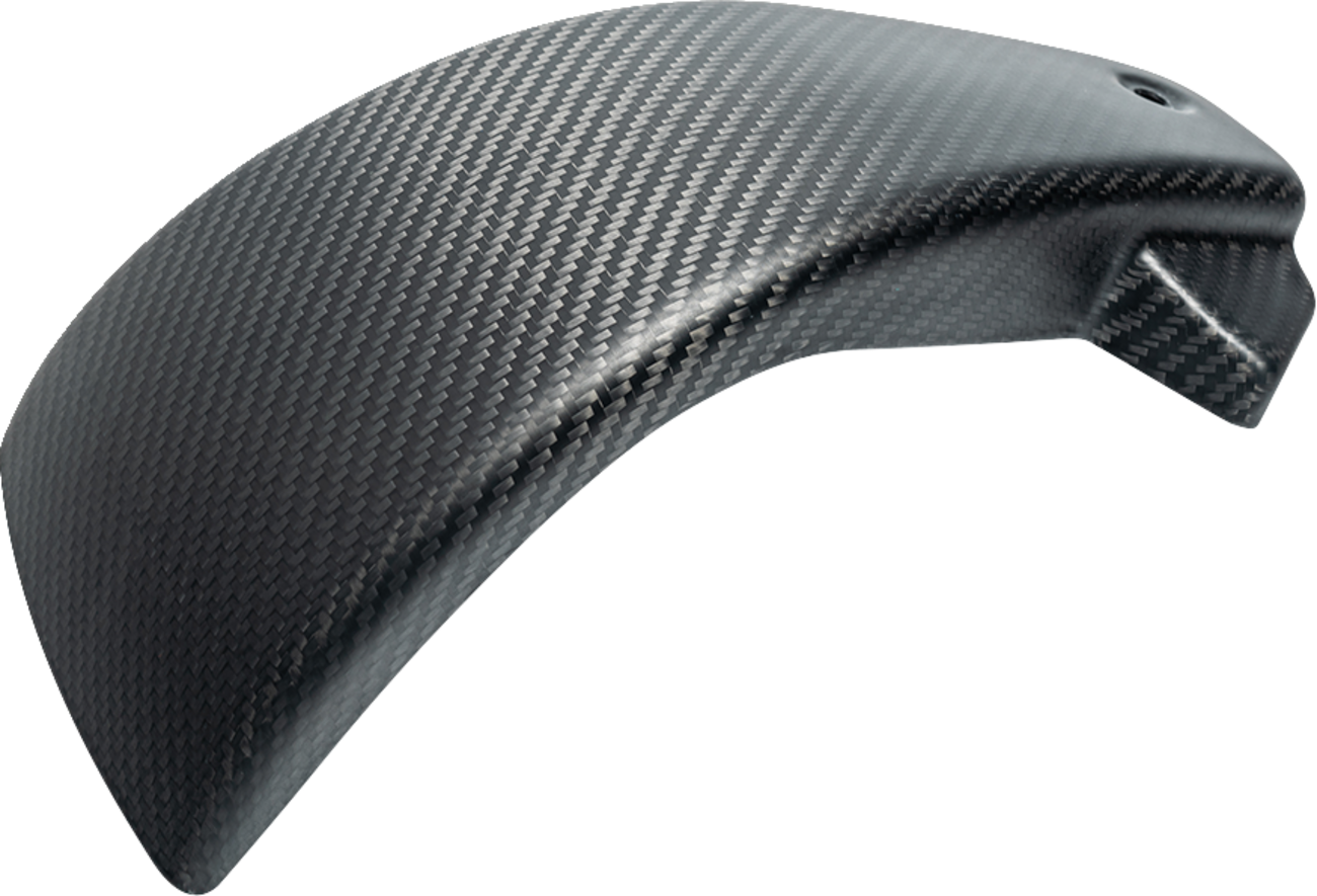 Slyfox Side Cover - Left - Carbon Fiber/Matte - HD Softail '20-'23
