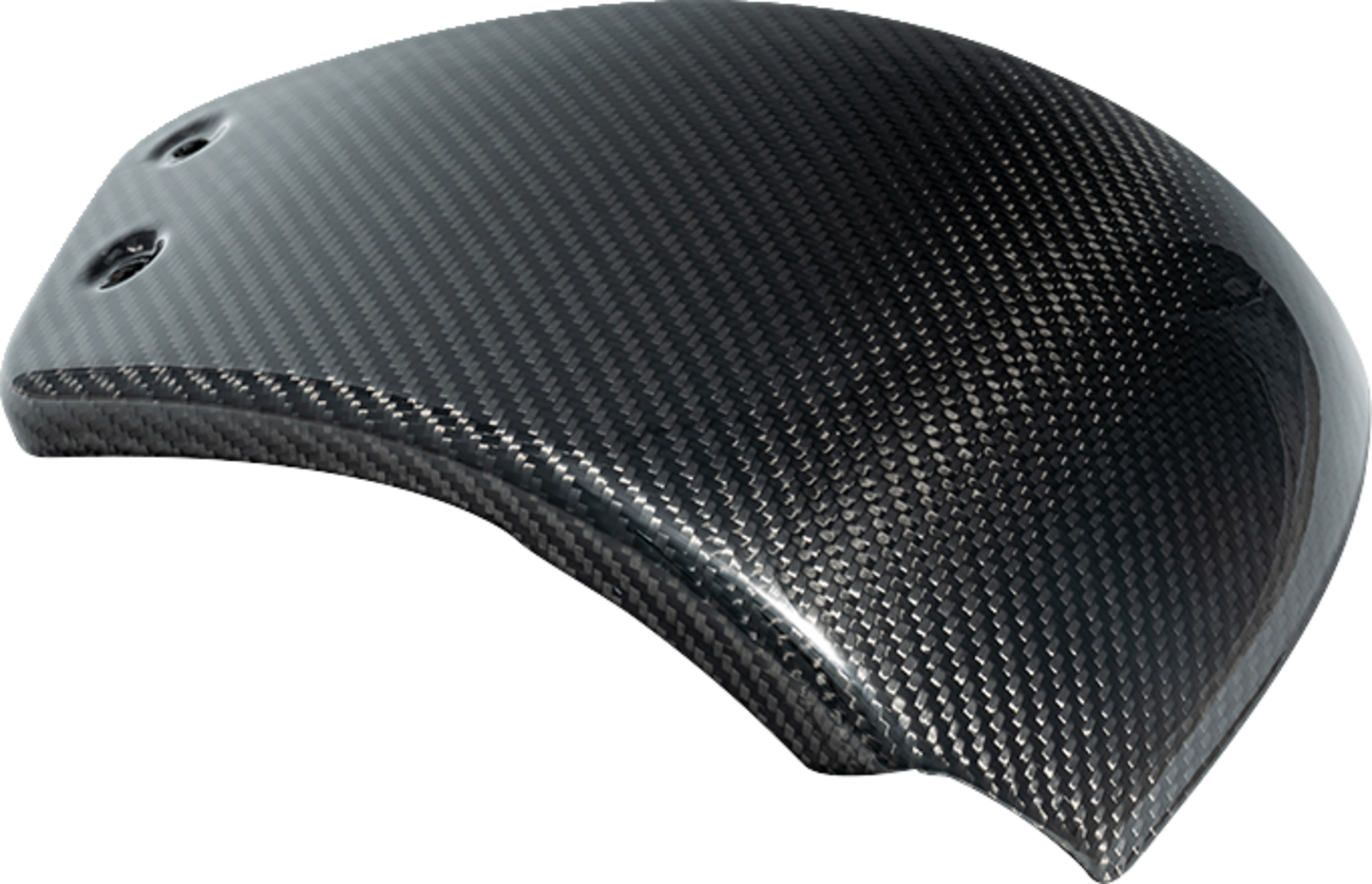 Slyfox Side Cover - Left - Carbon Fiber/Gloss - HD Softail '20-'23