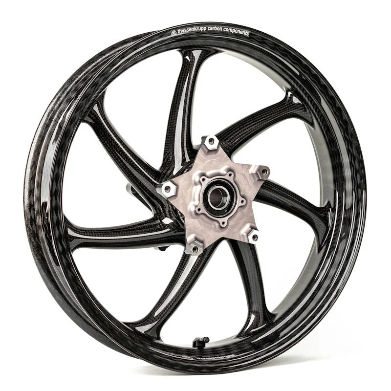 Thyssenkrupp Braided Carbon Fiber Wheel Set For Yamaha R1 R1M R1S