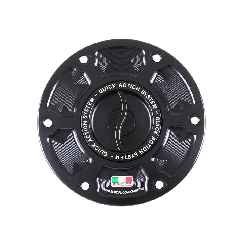 TWM Quick Action CNC Aluminum Gas Cap For Ducati - TDPR.08