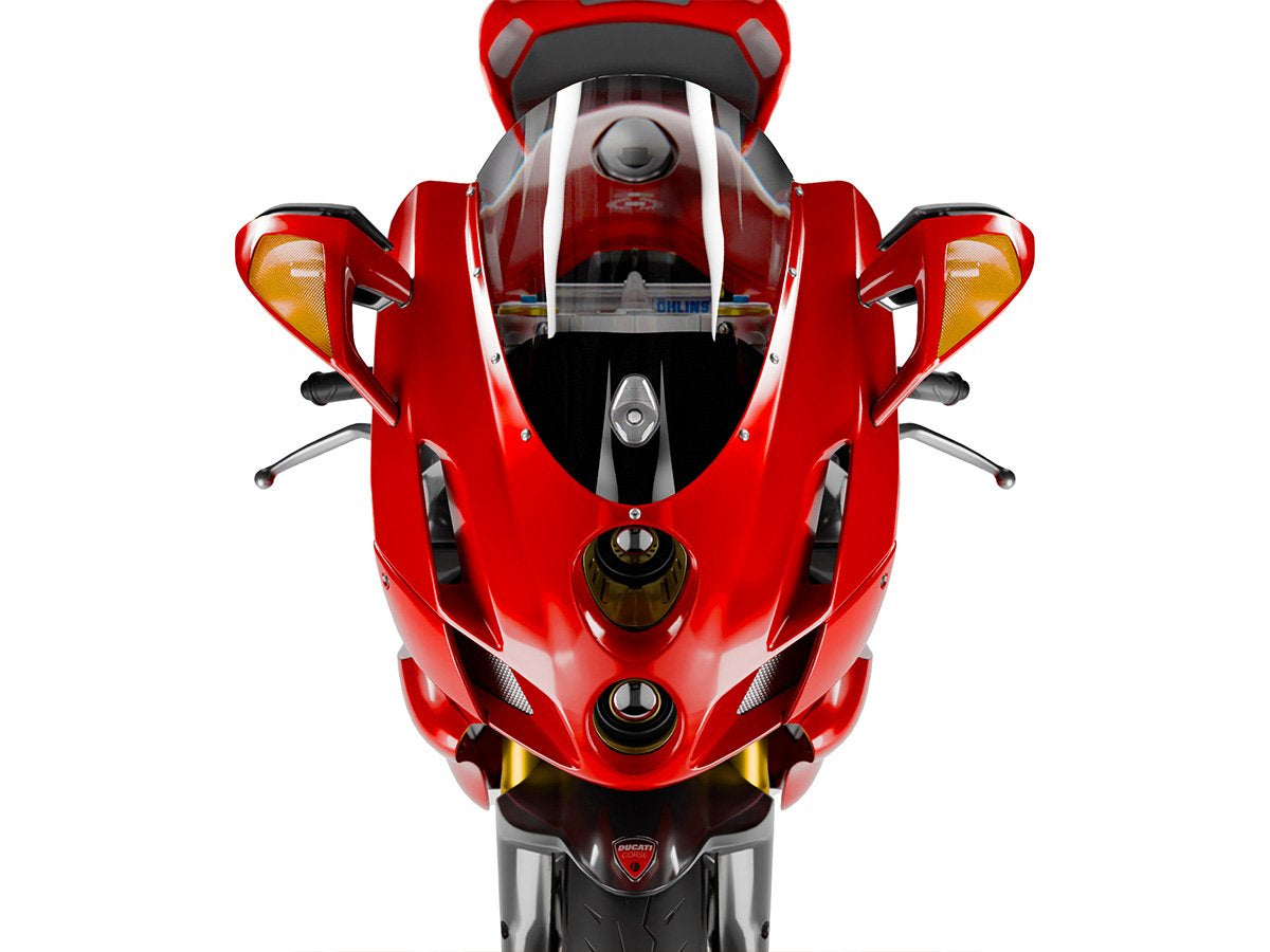 WRS Race Windscreen Ducati 749 / 999 / S / R / Dark / Xerox 2005-2006 With Parking Light
