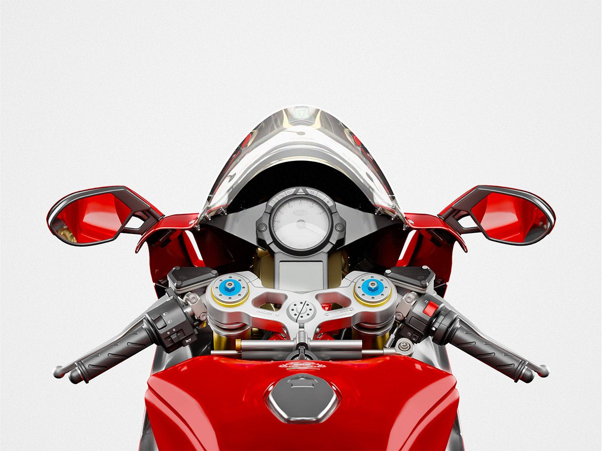 WRS Race Windscreen Ducati 749 / 999 / S / R / Dark / Xerox 2005-2006 W/O Parking Light
