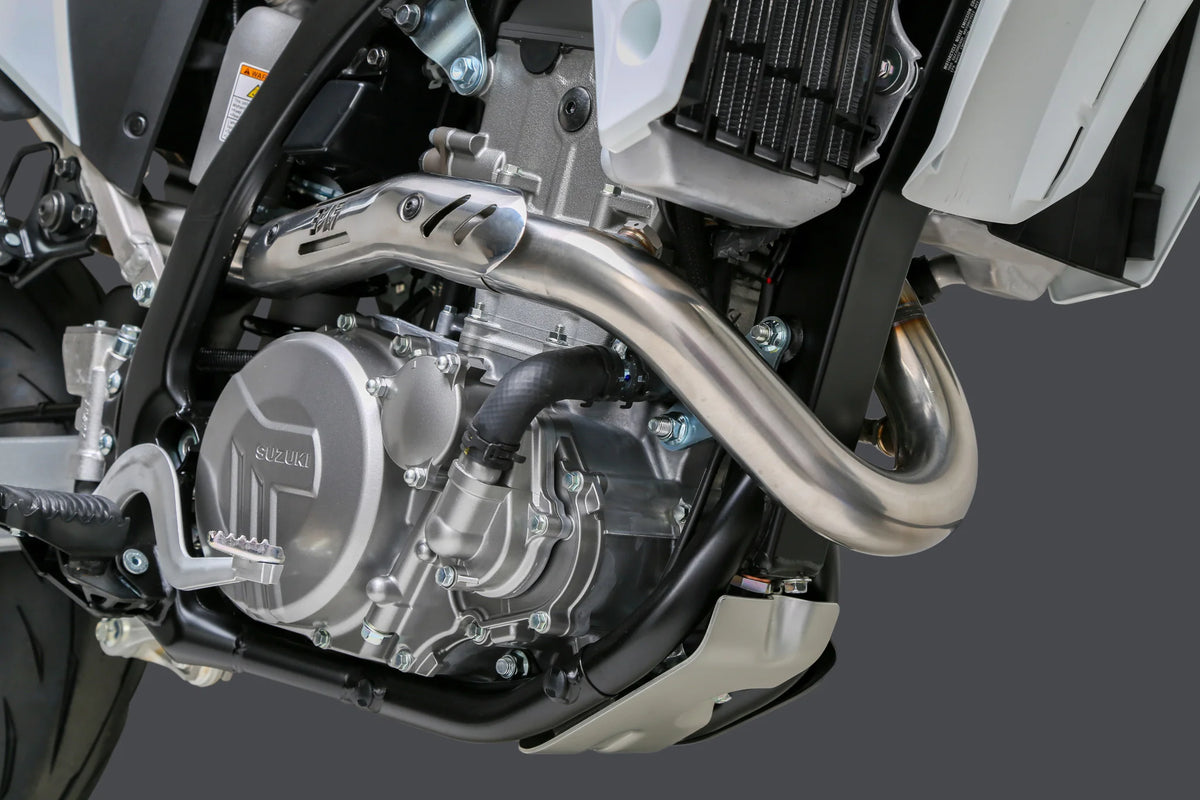 Yoshimura DR-Z4 S/Sm 25-26 Race RS-12 Stainless Full Exhaust, W/ Stainless Muffler
