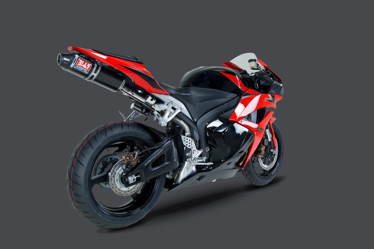 Yoshimura CBR600RR 09-26 RS-5 Stainless Slip-On Exhaust, W/ Carbon Fiber Muffler