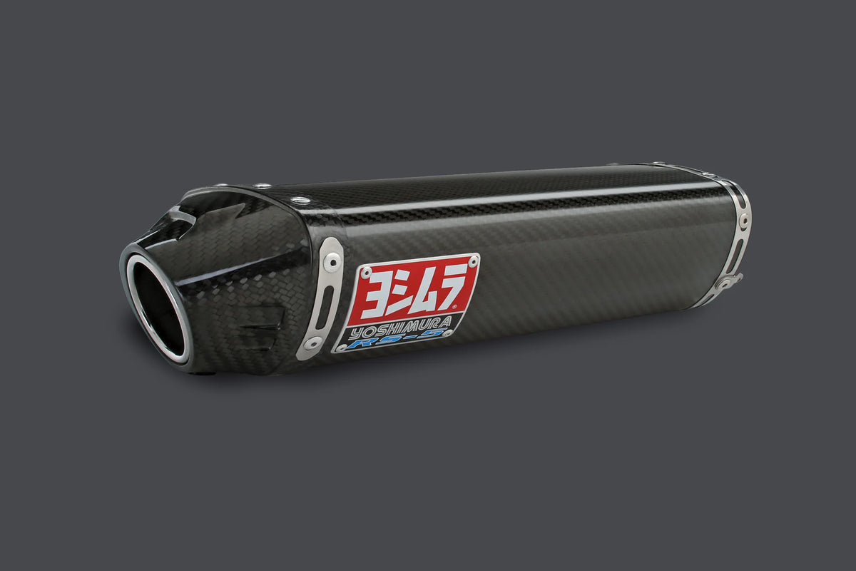 Yoshimura CBR600RR 09-26 RS-5 Stainless Slip-On Exhaust, W/ Carbon Fiber Muffler