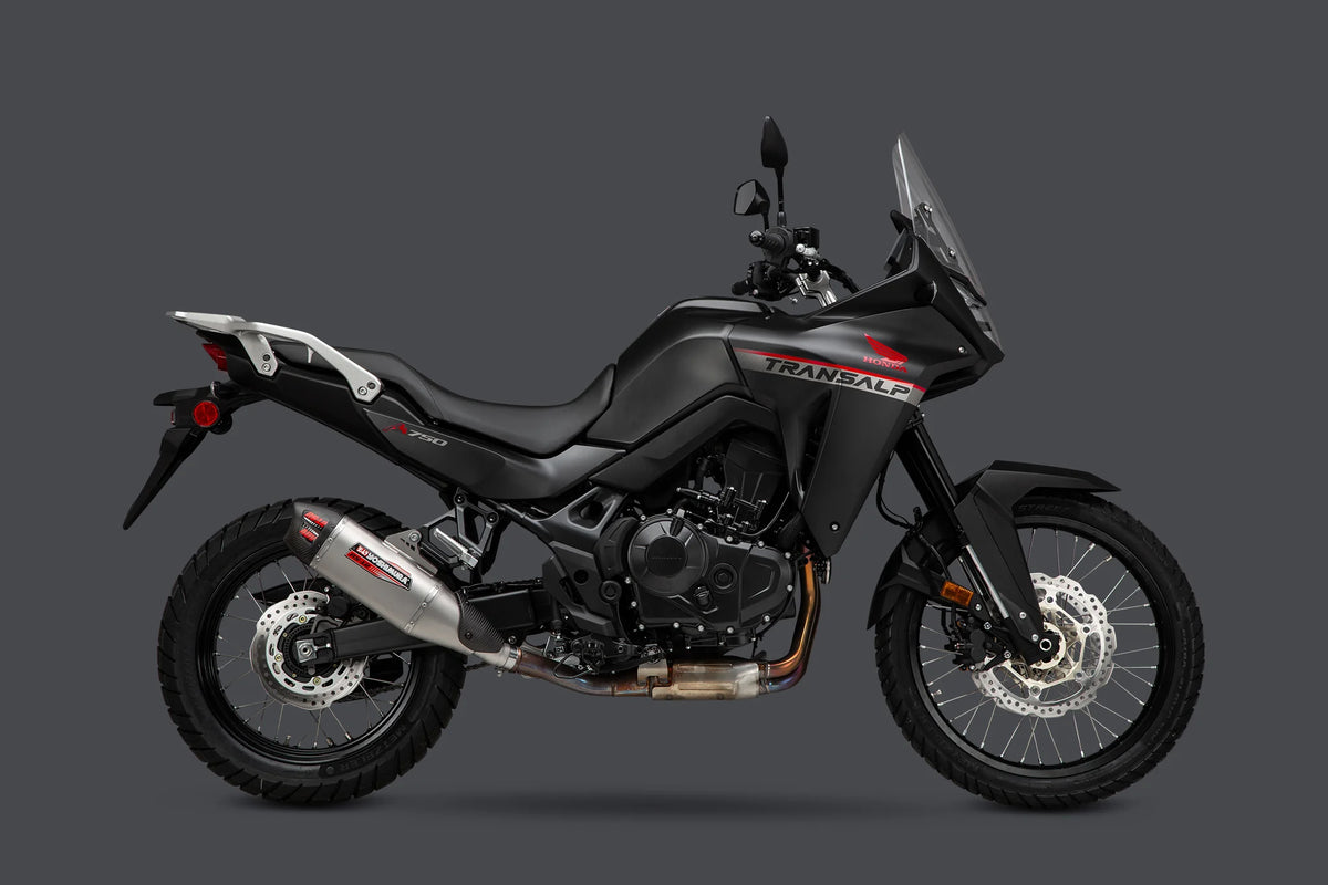 Yoshimura TRANSALP 24-26 RS12 Stainless Slip-On Exhaust