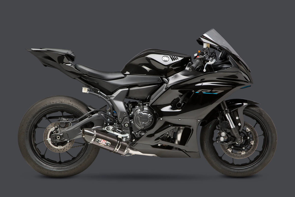 Yoshimura FZ/MT-07/R7/XSR700 15-26 R77 Full Exhaust / Carbon Muffler