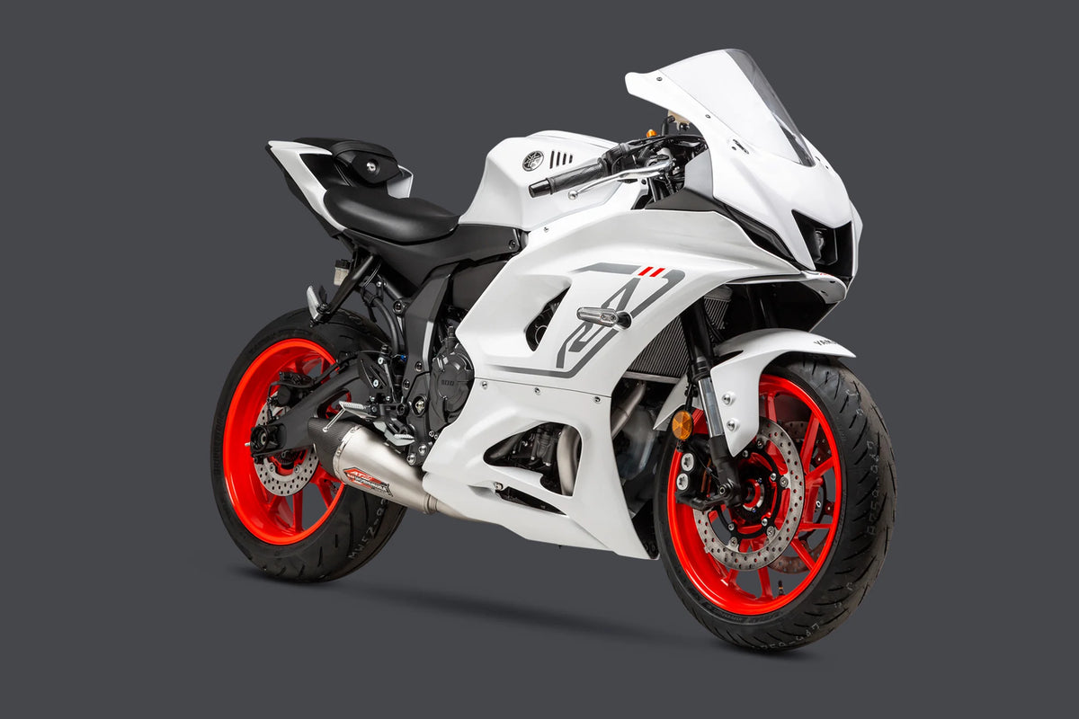 Yoshimura R7/MT-07 17-26 AT2 Full Exhaust / Stainless Muffler