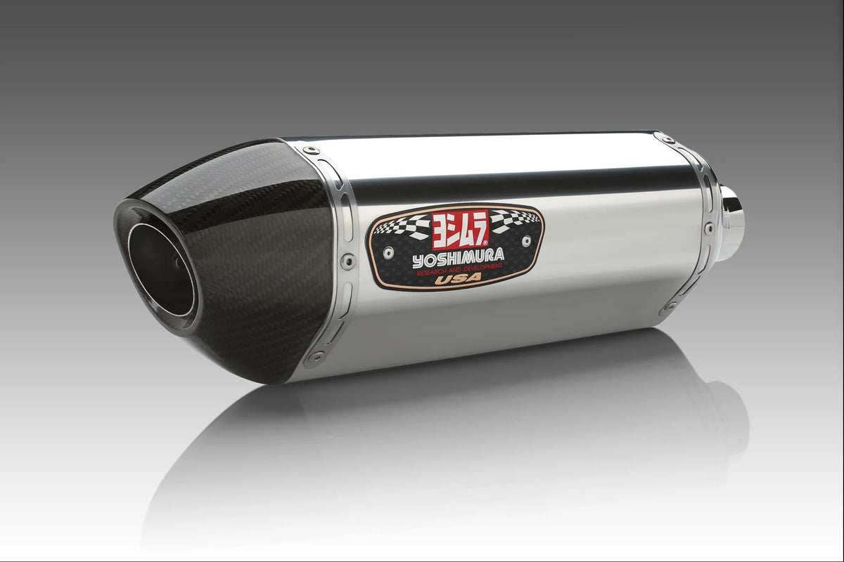 Yoshimura ZX-14R 12-25 R77 Dual Slip-On Exhaust / Stainless Mufflers