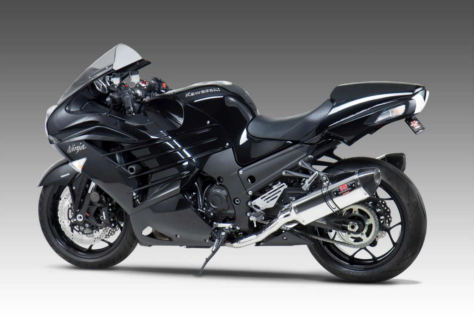 Yoshimura ZX-14R 12-25 R77 Dual Slip-On Exhaust / Stainless Mufflers
