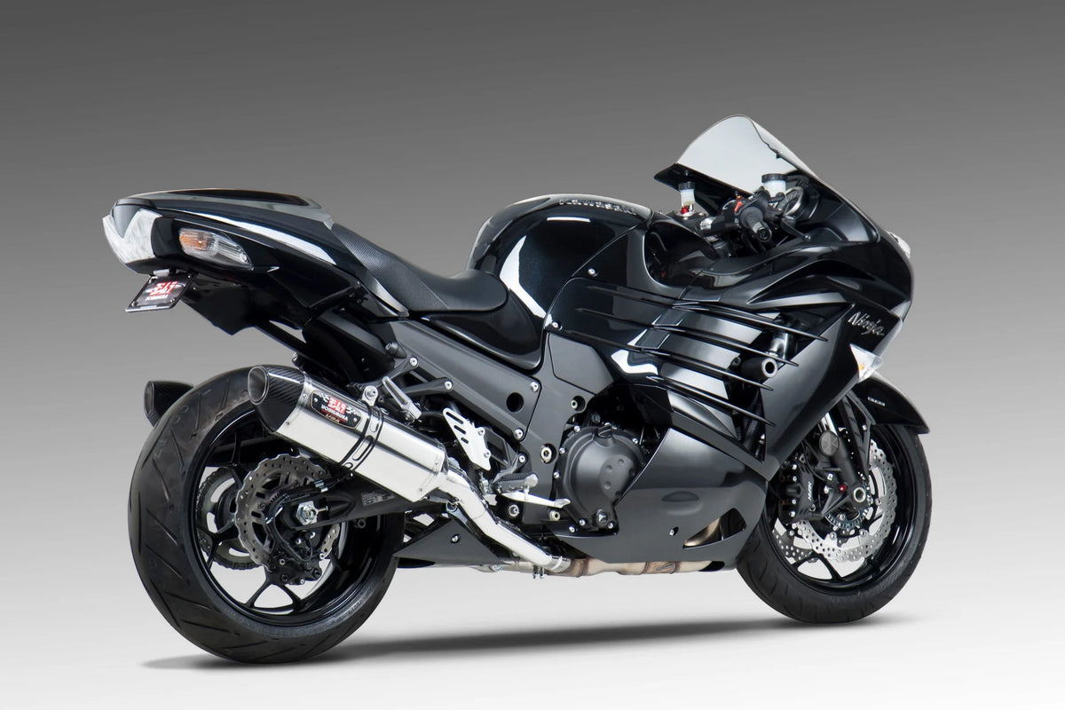 Yoshimura ZX-14R 12-25 R77 Dual Slip-On Exhaust / Stainless Mufflers