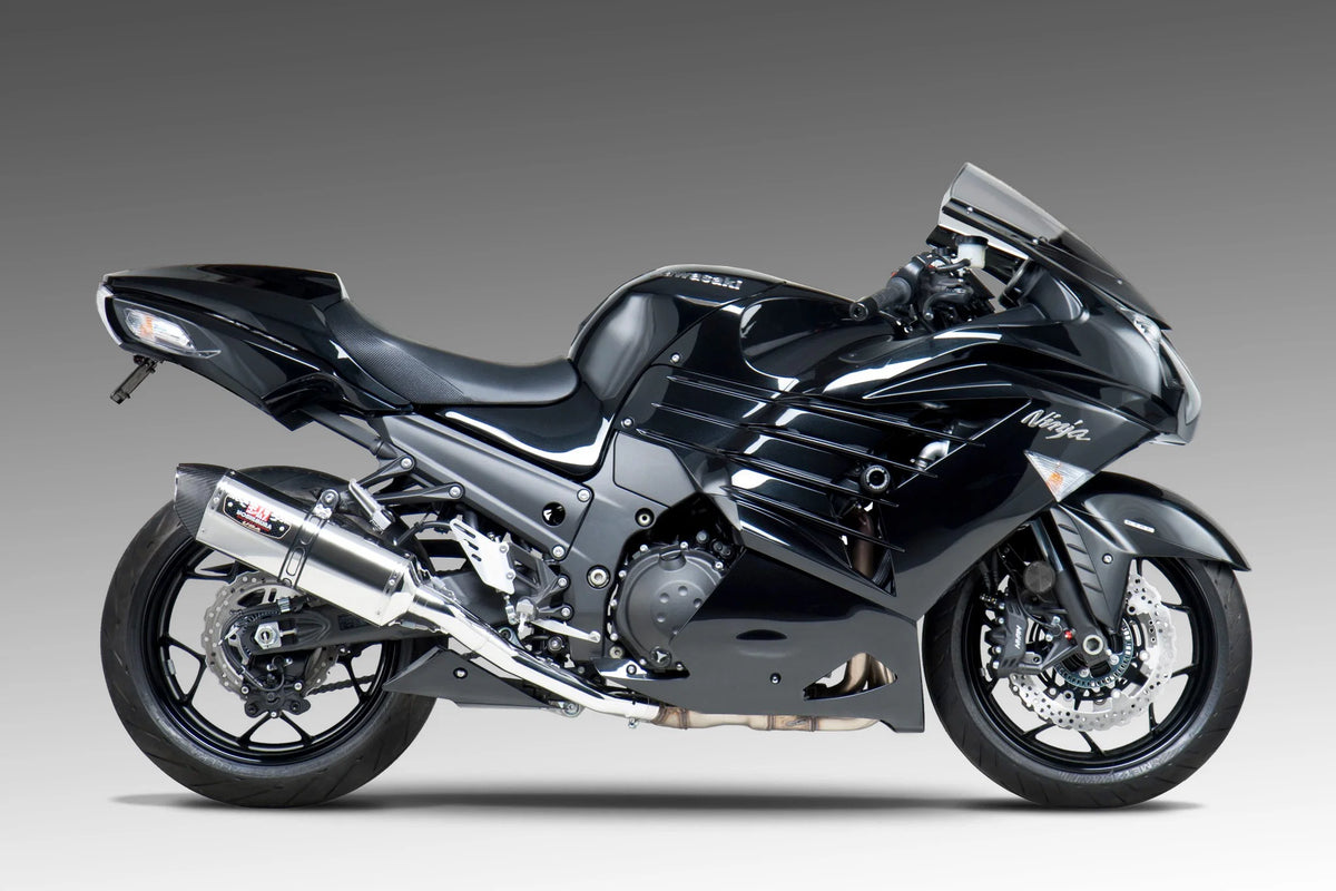 Yoshimura ZX-14R 12-25 R77 Dual Slip-On Exhaust / Stainless Mufflers