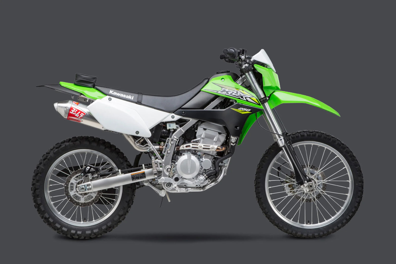 Yoshimura KLX250S/SF 09-20 / KLX300S/SM 21-26 RS2 Slip-On Exhaust / Aluminum Muffler