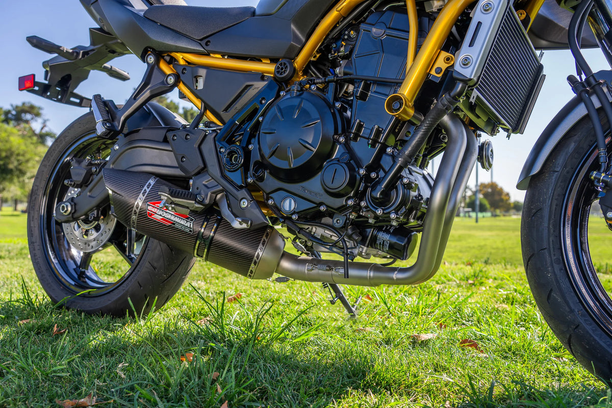 Yoshimura NINJA/Z 650 17-26 AT2 Full Exhaust / Carbon Muffler
