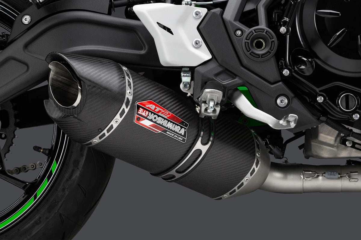 Yoshimura NINJA/Z 650 17-26 AT2 Full Exhaust / Carbon Muffler