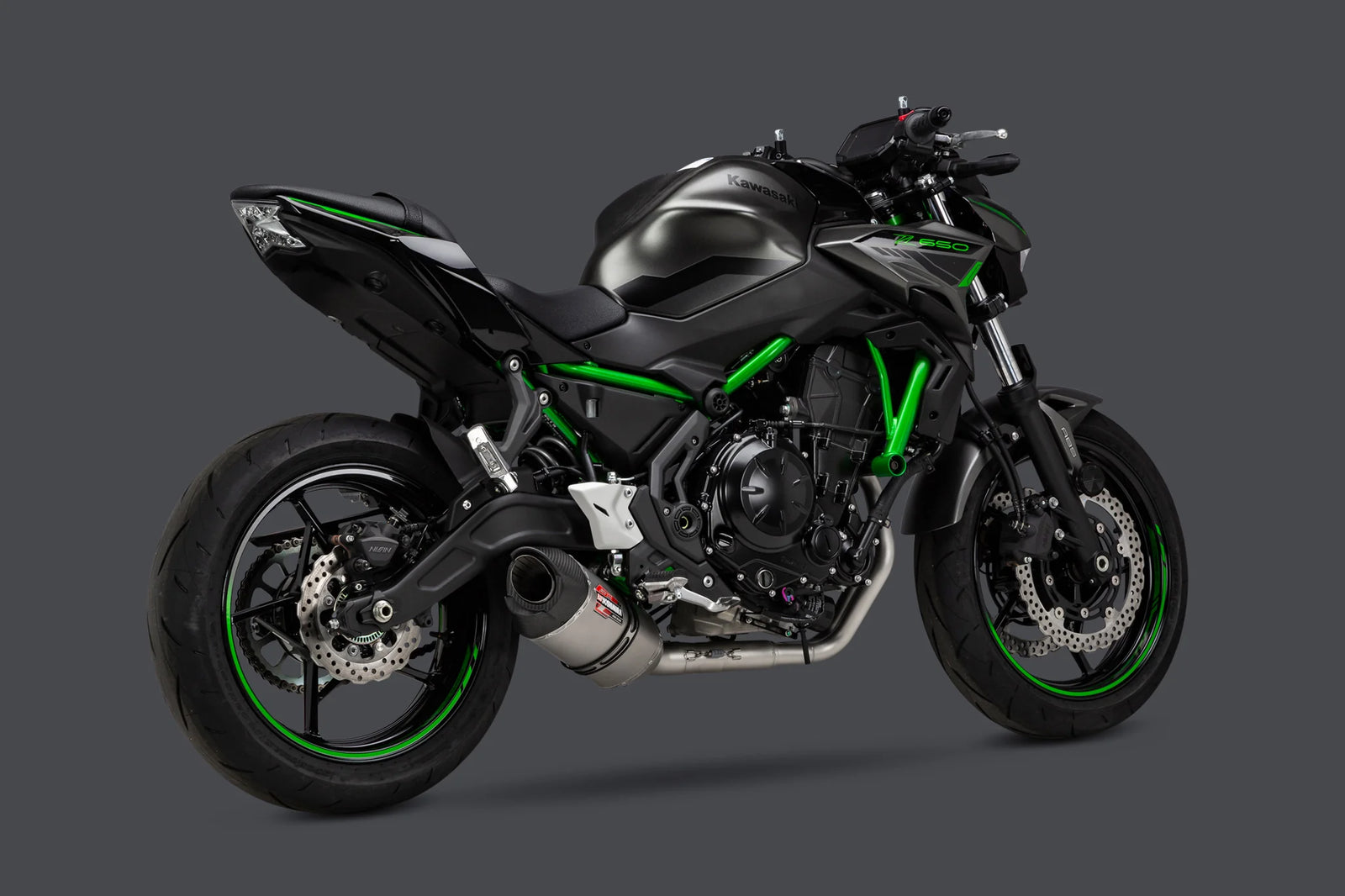 Yoshimura NINJA/Z 650 17-26 Race AT2 Stainless Full Exhaust, W/ Stainless Muffler