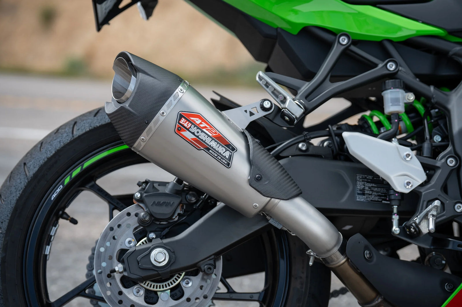 Yoshimura ZX-4RR 23-26 AT2 Stainless Slip-On Exhaust