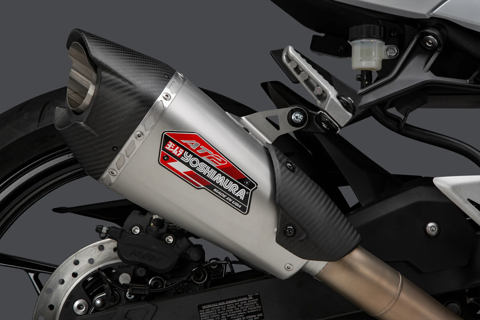 Yoshimura NINJA/Z 500/400 24-26 AT2 Stainless Full Exhaust