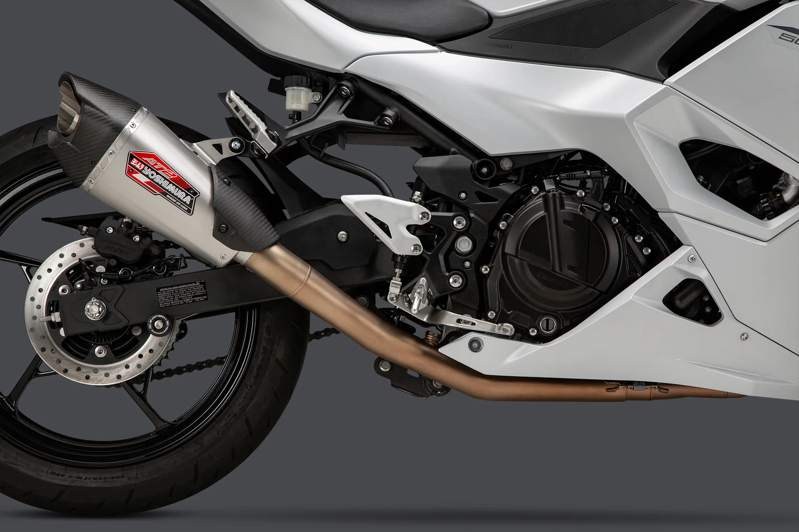 Yoshimura NINJA/Z 500/400 24-26 AT2 Stainless Full Exhaust