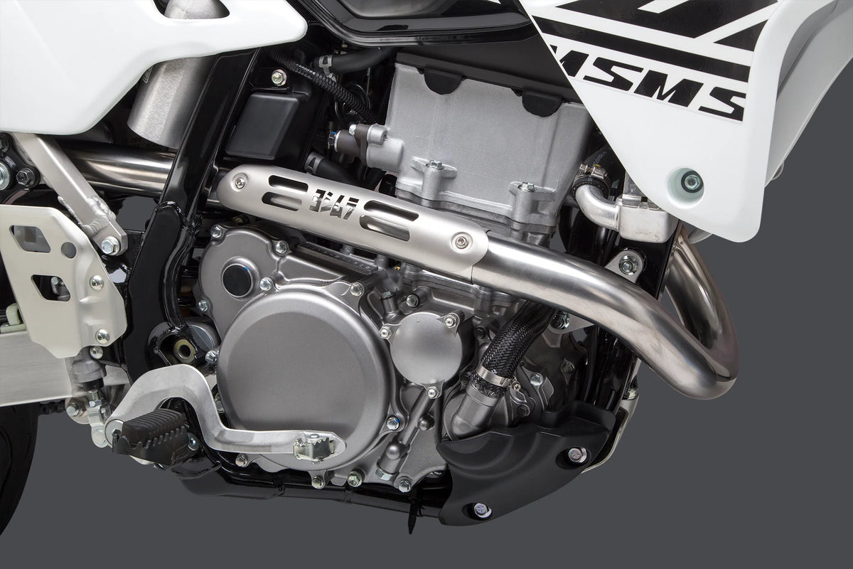 Yoshimura DR-Z400S/SM 00-24 RS-2 Stainless Full Exhaust, W/ Aluminum Muffler