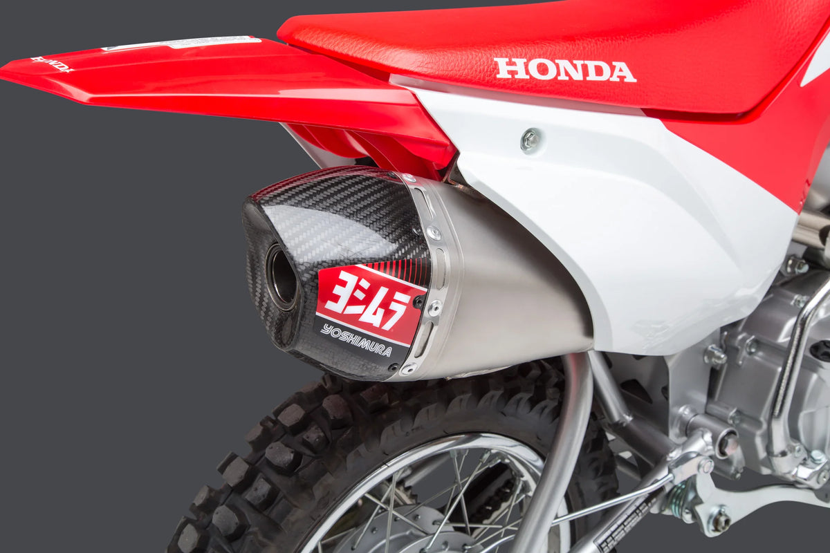 Yoshimura CRF110F 19-26 RS-9T Stainless Full Exhaust, W/ Stainless Muffler