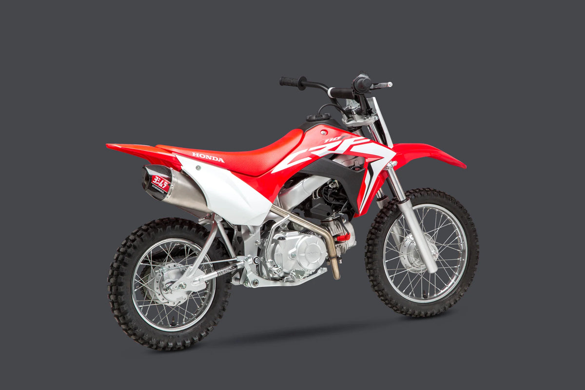 Yoshimura CRF110F 19-26 RS-9T Stainless Full Exhaust, W/ Stainless Muffler