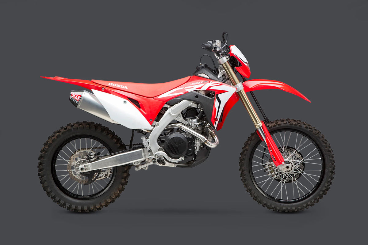 Yoshimura CRF450X 19-26 RS4 Full Exhaust / Aluminum Muffler