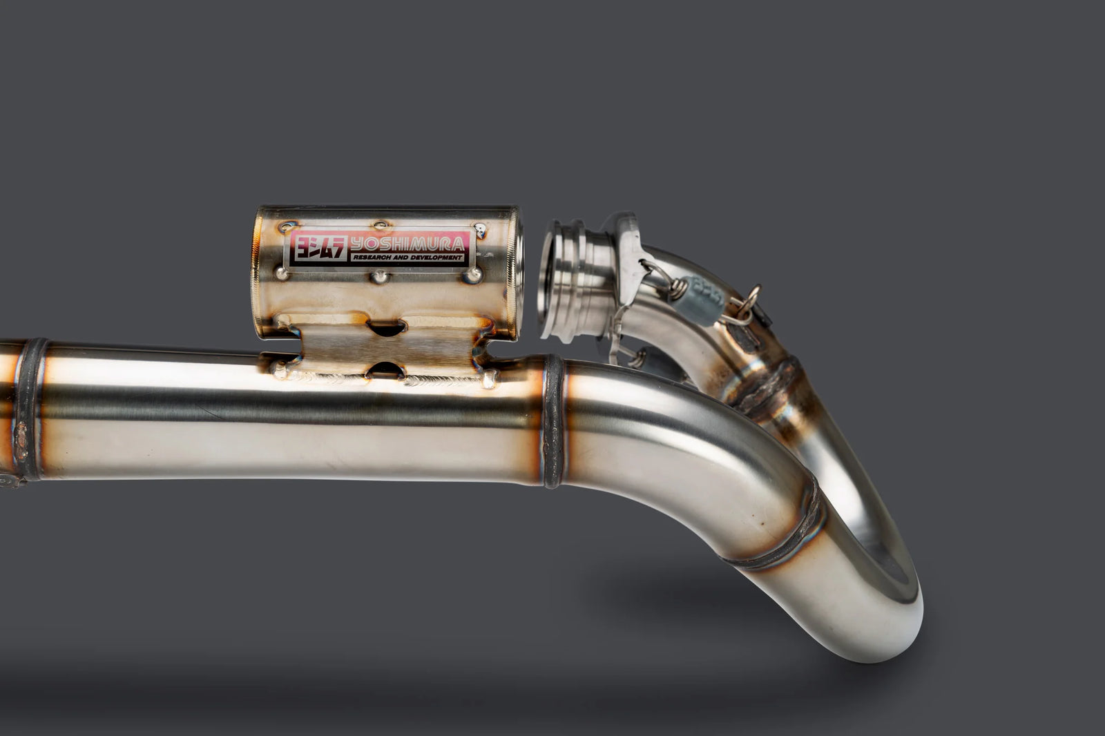 Yoshimura CRF250R/RX 25-27 RS-12 Stainless Full Exhaust, W/ Stainless Muffler