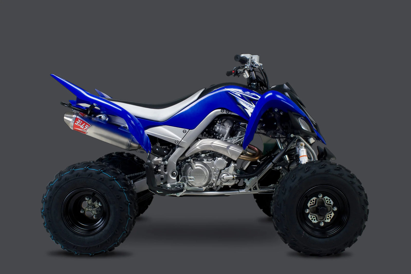 Yoshimura RAPTOR 700/R/SE 06-26 RS-2 Stainless Slip-On Exhaust, W/ Aluminum Muffler