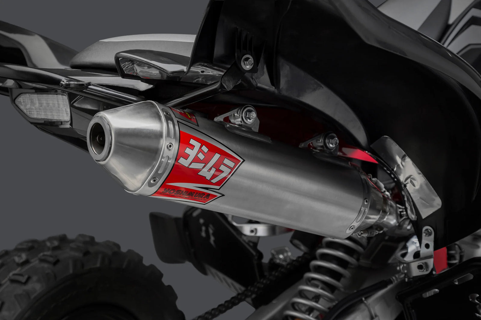 Yoshimura RAPTOR 700/R/SE 15-26 RS-2 Stainless Full Exhaust, W/ Aluminum Muffler