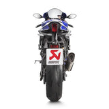 Akrapovic GP Titanium Slip-On Exhaust for Yamaha R1 R1M 2015 to 2024