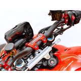 Ducabike Carbon Fiber CNC 3D Handlebar Clamp Ducati Streetfighter