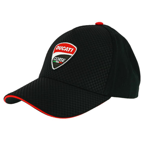 Ducati Corse Carbon Official MotoGP Race Team Cap - Black