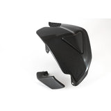 Fullsix Carbon Fiber Swingarm Guard Cover with Shark Fin for Ducati Panigale V2