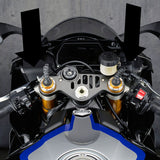 Fullsix Carbon Fiber Instrument Cluster Cover Set for Yamaha R1 R1M 2020-2024