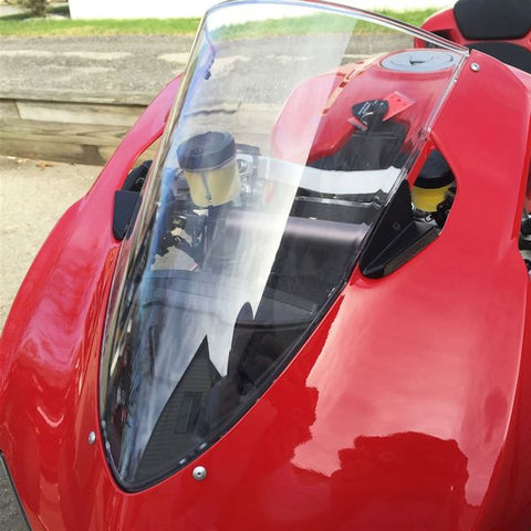 NRC Ducati 899 1199 Panigale Mirror Block Off LED Turn Signals