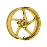 OZ Racing Piega R Forged Aluminum Wheel Set Anodized Gold for BMW S1000RR / HP4