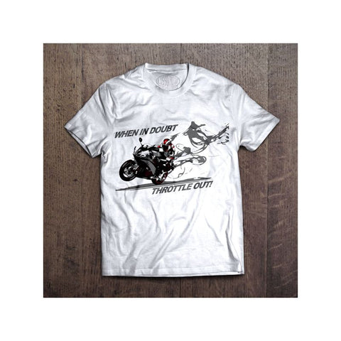 Lussomoto When in Doubt Throttle Out T-Shirts