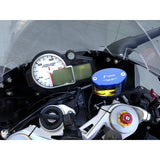 Rizoma Next Front Brake Fluid Reservoir Kit with Bracket for BMW S1000RR